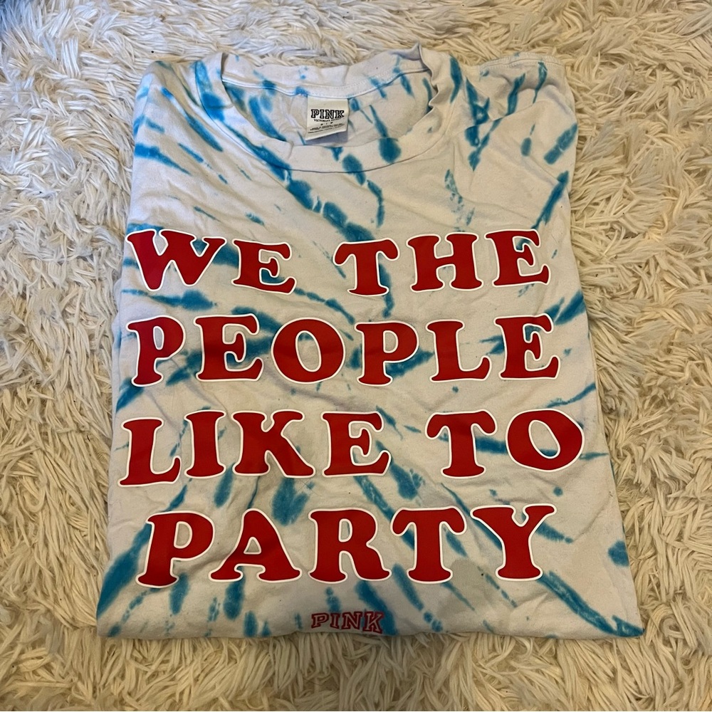 VS PINK We the People Like to Party Shirt